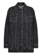 Ivy-Augusta Over Jacket Wash Is Dongerijakke Denimjakke Black IVY Cope...