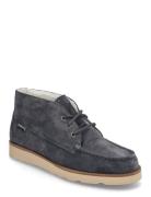 Talanka Suede Oiled Fleece Semskede Boots Snøresko Blue Sebago