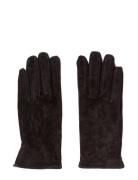 Pccomet Suede Gloves Hansker Black Pieces