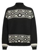 Onlvictoria L/S Pullover Knt Noos Tops Knitwear Jumpers Black ONLY