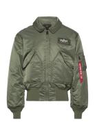 Cwu 45 Bomberjakke Jakke Green Alpha Industries