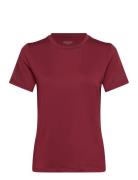 Borg T-Shirt Sport T-shirts & Tops Short-sleeved Burgundy Björn Borg