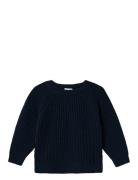 Nmmvolly Ls Knit Tops Knitwear Pullovers Navy Name It