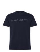 Essential Tee Tops T-shirts Short-sleeved Navy Hackett London