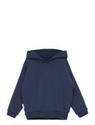 College Hoodie Tops Sweat-shirts & Hoodies Hoodies Navy Gugguu