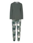 Bamboo Long Sleeve Pyjamas Pyjamas Khaki Green Lady Avenue