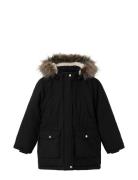 Nkfmaster05 Parka Jacket Pb Fo Parkas Jakke Black Name It