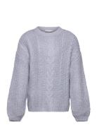 Sweater Cleo Tops Knitwear Pullovers Blue Mango