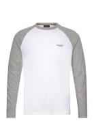 Essential Baseball Ls Top Tops T-shirts Long-sleeved White Superdry