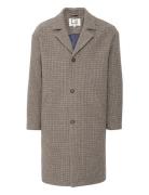 Cfclaes Houndstooth Cheked Relaxed Ullfrakk Frakk Beige Casual Friday