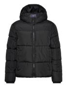 Heavy Puffer Jacket Fôret Jakke Black Tom Tailor