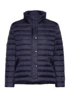 Light Down Jacket Fôret Jakke Navy GANT