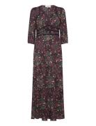 Dress Fazia Maxikjole Festkjole Burgundy Ba&sh