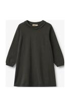 Knit Dress Nannie Dresses & Skirts Dresses Casual Dresses Long-sleeved...