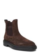 Boggar Chelsea Boot Støvletter Chelsea Boot Brown GANT