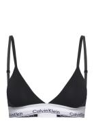 Ll Triangle Lingerie Bras & Tops Soft Bras Bralette Black Calvin Klein