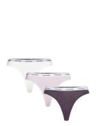 3 Pack Thong Stringtruse Undertøy Purple Calvin Klein