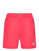 Boys' Beach Boxer Solid R Fluo Red-Water Sport Swimshorts Red Arena