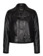 Loladep Jacket Skinnjakke Skinnjakke Black DEPECHE