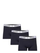 Morris Boxer Brief 3-Pack Black Boksershorts Navy Morris