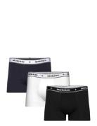 Morris Boxer Brief 3-Pack Black Boksershorts Navy Morris