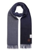 Scarf Accessories Scarves Winter Scarves Navy Amanda Christensen