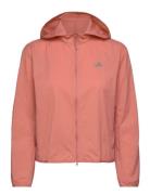 Run It Jacket Outerwear Sport Jackets Pink Adidas Performance