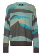 Thunder Bay Tops Knitwear Jumpers Green Desigual