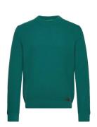 Sweater L/S Tops Knitwear Round Necks Green United Colors Of Benetton