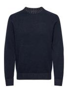 Onseddy Reg 7 Wool Crew Knit Tops Knitwear Round Necks Navy ONLY & SON...