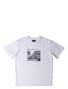 Old Copenhagen T-Shirt Tops T-shirts Short-sleeved White Clean Cut Cop...