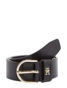 Essential Effortless 3.5 Belte Black Tommy Hilfiger