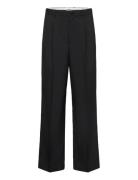 Loose Suit Trousers Bottoms Trousers Casual Black Weekday