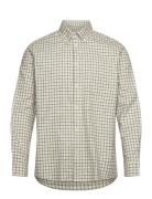 Kent Check Shirt 2.0 Tops Shirts Casual Cream Les Deux