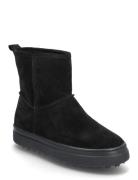 Snowhill Mid Boot Shoes Boots Ankle Boots Ankle Boots Flat Heel Black ...