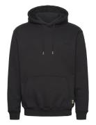 Wbpacs Base Hoodie Tops Sweat-shirts & Hoodies Hoodies Black Woodbird