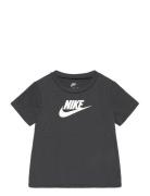 Te-S/S Tee Sport T-shirts Short-sleeved Black Nike