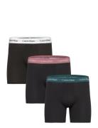 Boxer Brief 3Pk Boksershorts Black Calvin Klein