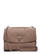 Cresidia Cnvrtble Xbody Flap Bags Crossbody Bags Brown GUESS