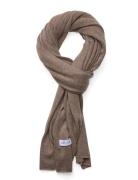 Big Classic Scarf Skjerf Beige Davida Cashmere