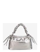 Arcadia Shiny Structure Bags Small Shoulder Bags-crossbody Bags Silver...