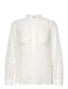 Frcate Sh 1 Tops Blouses Long-sleeved White Fransa