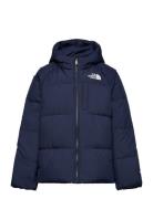 B North Down Hooded Jacket Fôret Jakke Navy The North Face