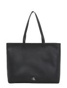 Minimal Monogram Slim Tote34 T Shopper Veske Black Calvin Klein