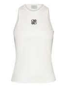 Ivi Logo Tank Top Tops T-shirts & Tops Sleeveless White Dante6