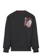 Tnirwing Os Sweatshirt Sweat-shirt Genser Black The New