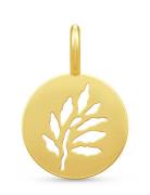 Signature Pendant - Gold Halskjede Anheng Gold Julie Sandlau