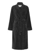 Rwadamo Robe Morgenkåpe Black Rosemunde