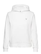 Reg Hoodie Tops Sweat-shirts & Hoodies Hoodies White GANT