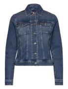 Vivianne Skn Jacket Ai1232 Dongerijakke Denimjakke Blue Tommy Jeans